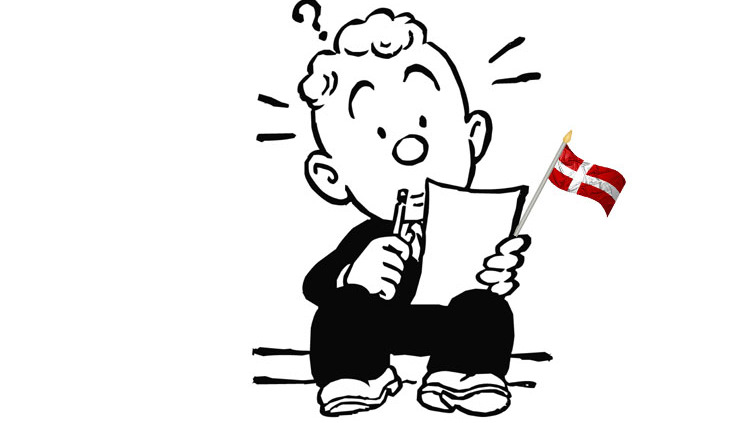 Writing your Danish cv. Image mashup copyright Kay Xander Mellish