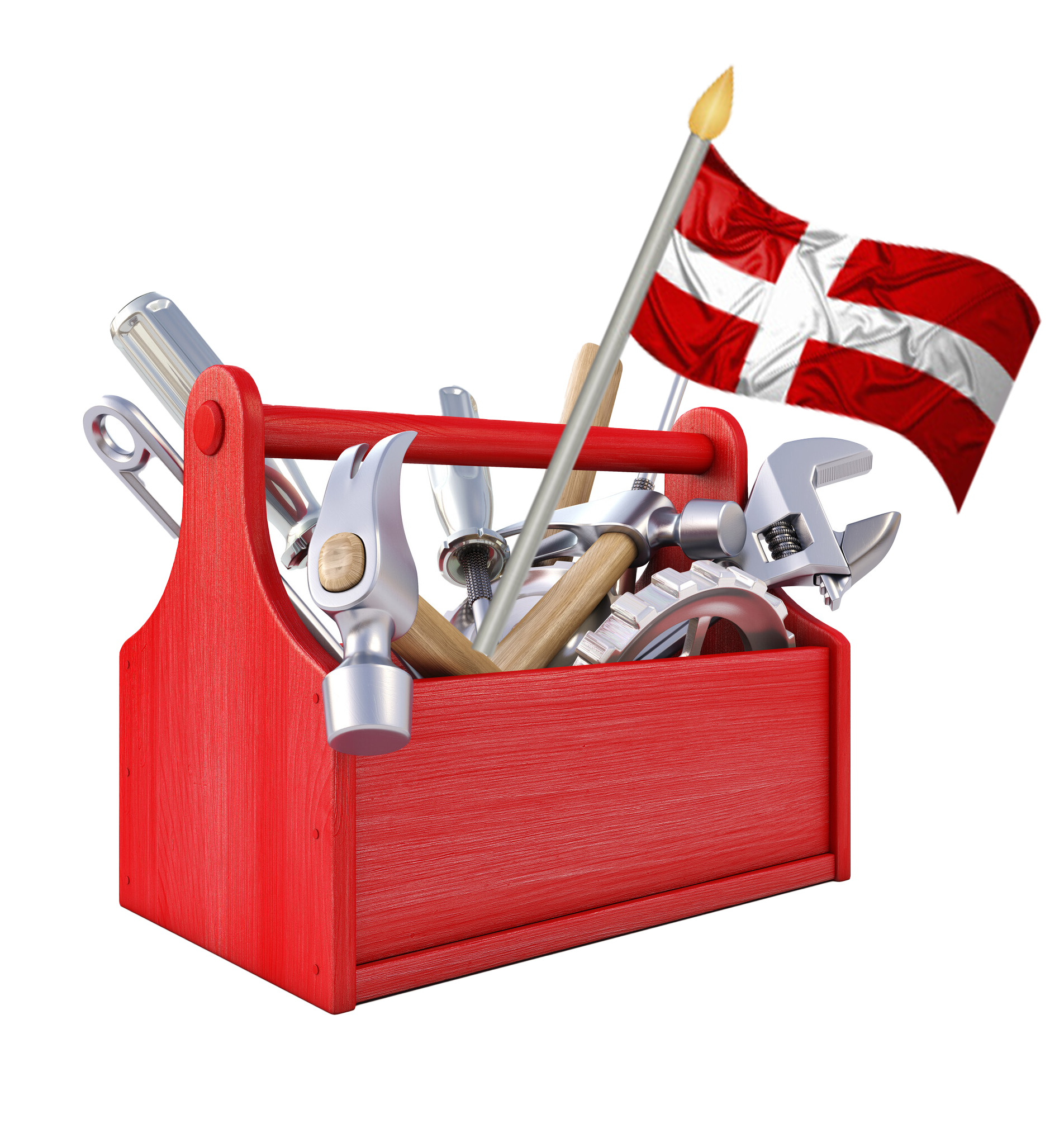 Kay Xander Mellish toolbox for working in Denmark